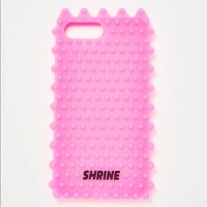 SHRINE Neon Pink Phone Case for iphone xs max